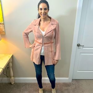 Arden B Suede Jacket Size Large